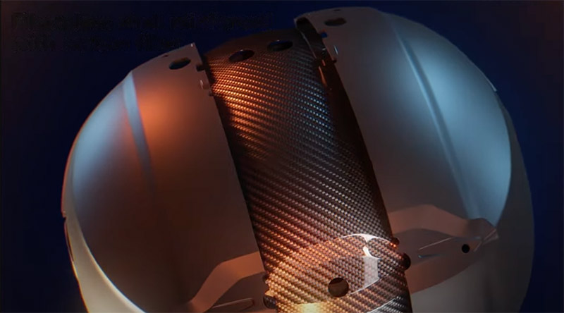 Schuberth S3 composite shell